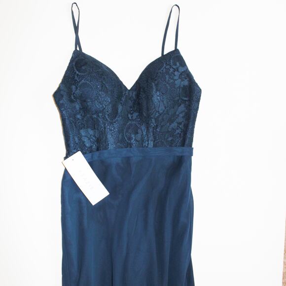 AZAZIE Esmeralda Dress Dark Navy A0 NWT - Picture 3 of 15